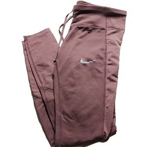 nike drawstring leggings